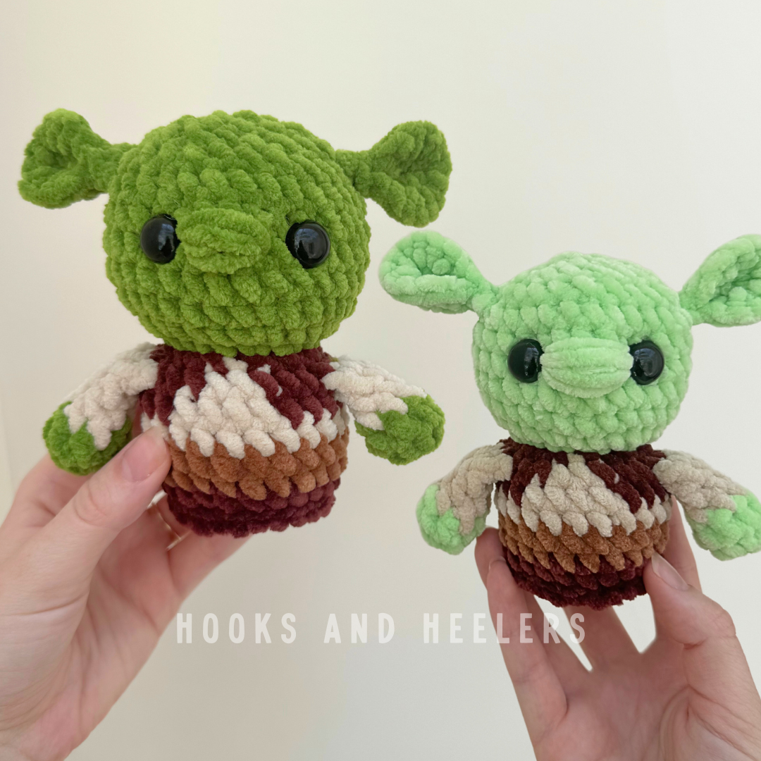 No-Sew Baby Ogre Free Crochet Pattern – Hooks and Heelers