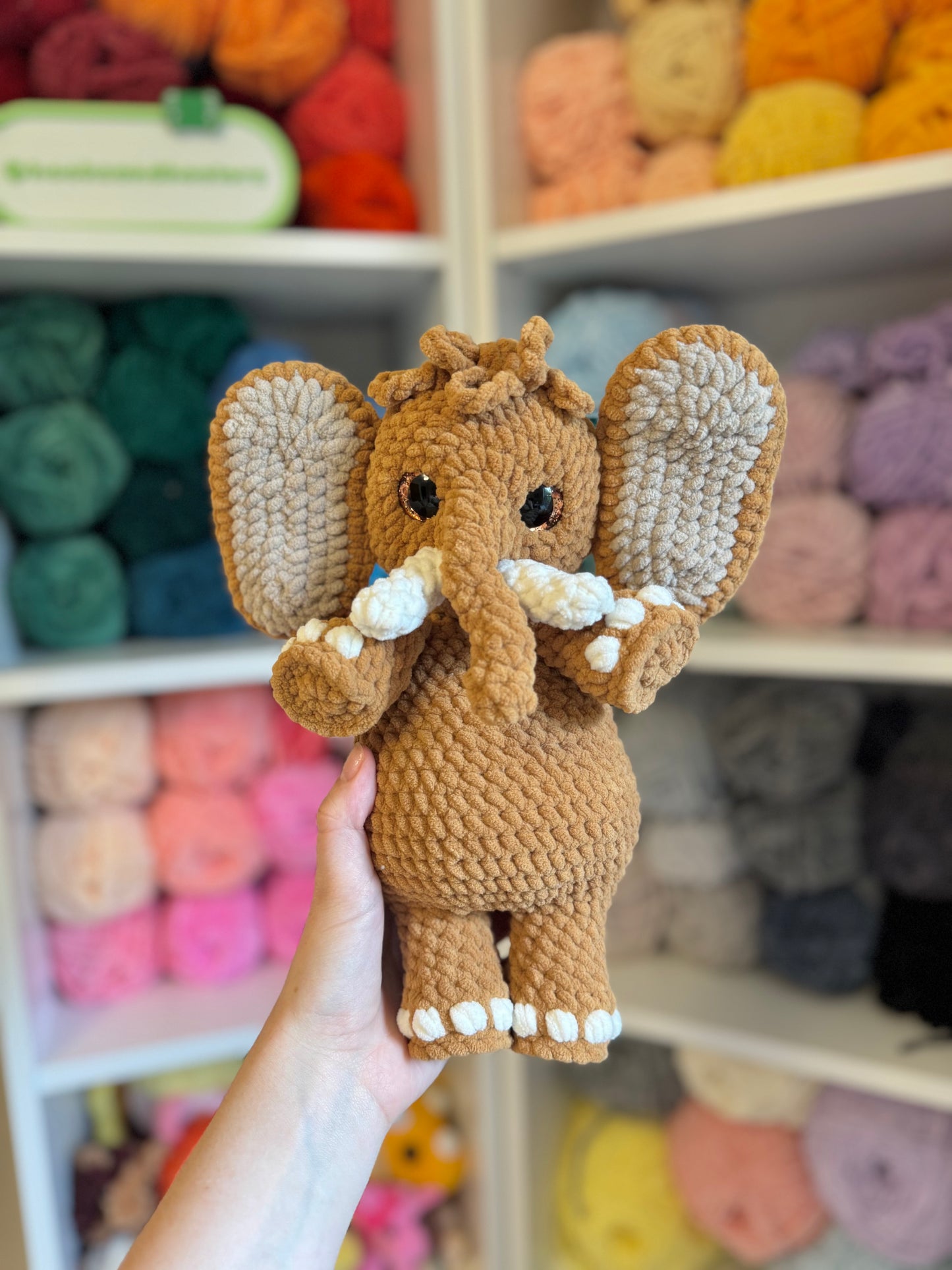 2-in-1 Mammoth and Elephant PDF PATTERN