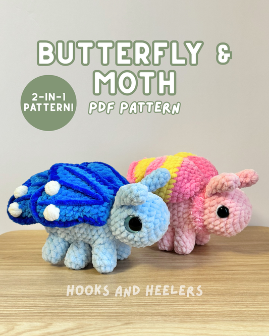 Butterfly and Moth PDF PATTERN