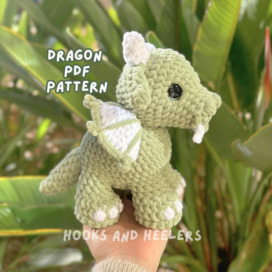 Diego the Dragon PDF PATTERN
