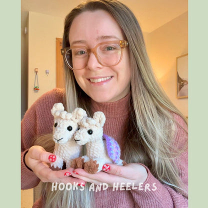 2-in-1 Llamas PDF PATTERN