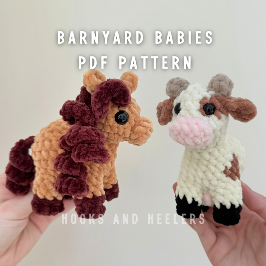 Barnyard Babies PDF PATTERN