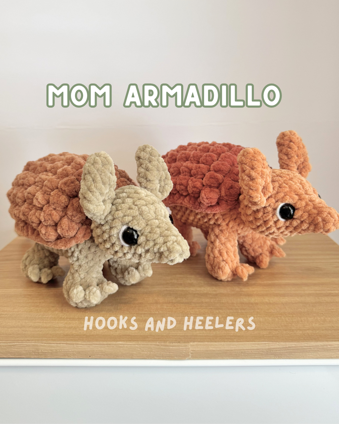 Armadillo Family PDF PATTERN