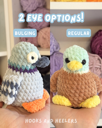 No-Sew Basket Birds PDF PATTERN