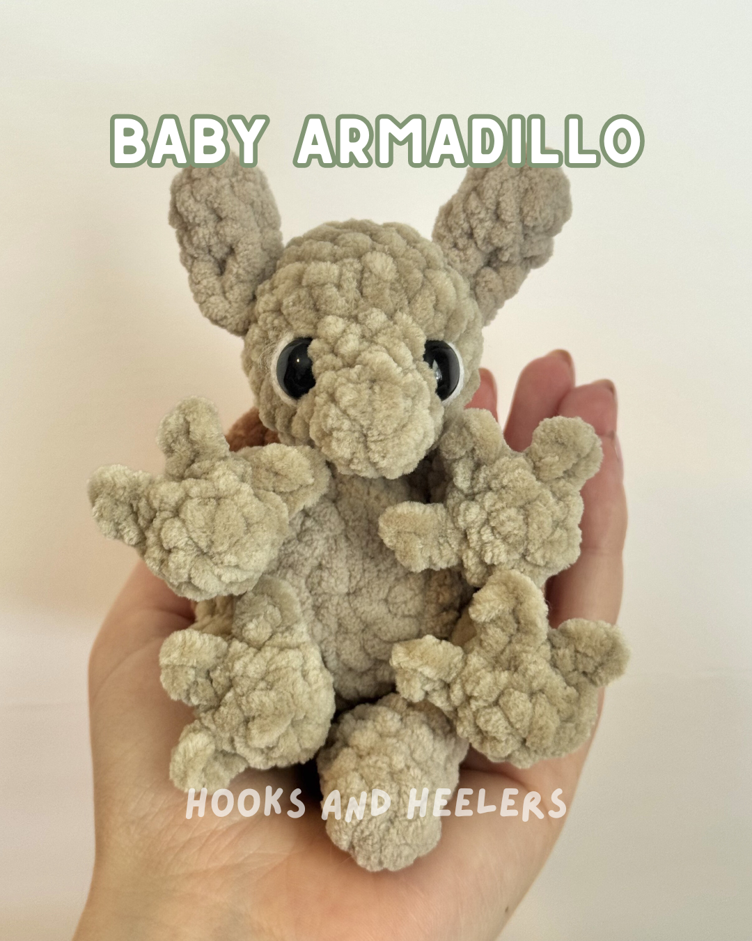 Armadillo Family PDF PATTERN