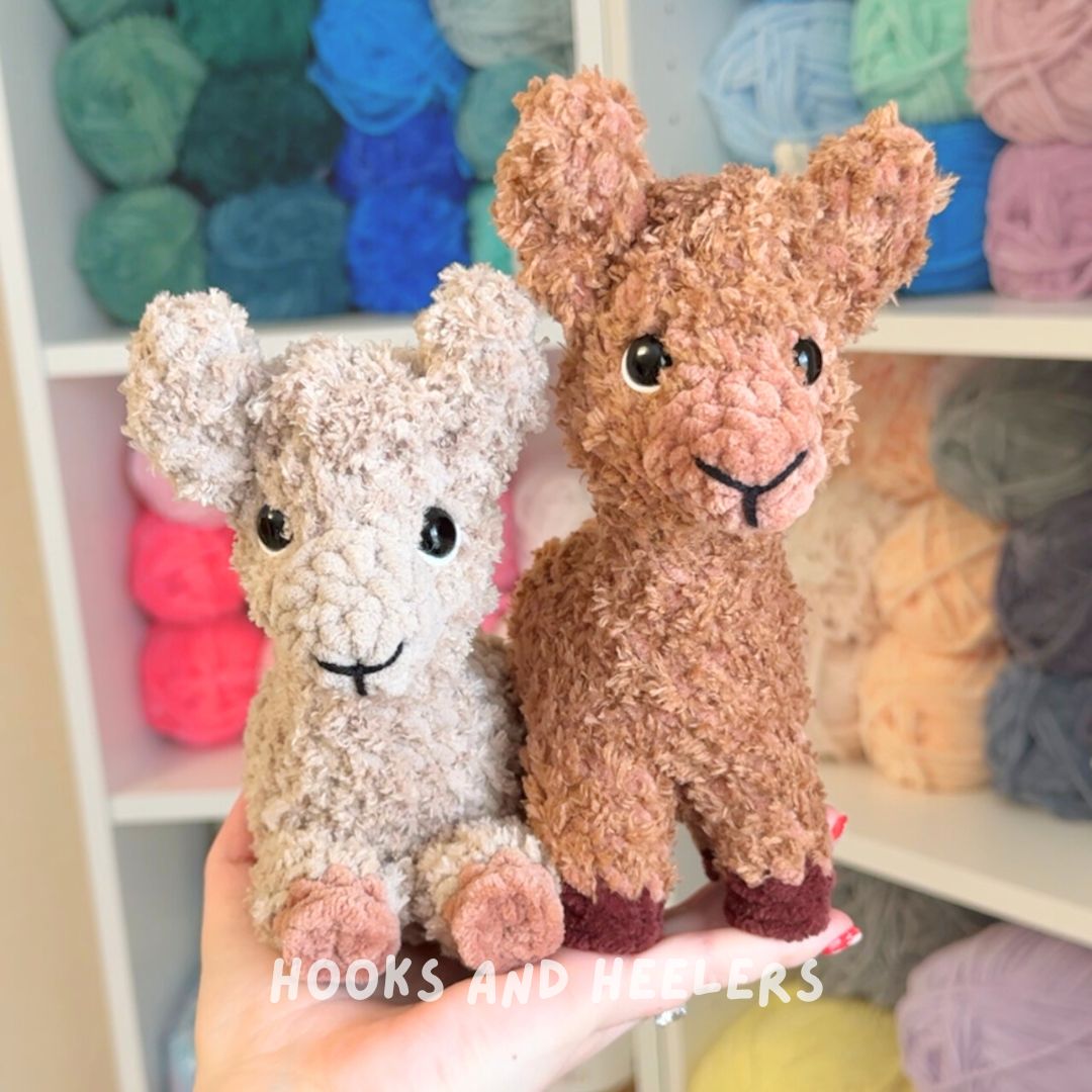 2-in-1 Llamas PDF PATTERN