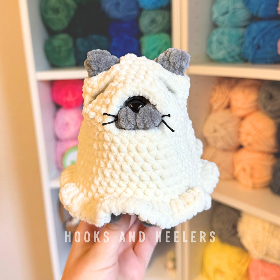 3-in-1 Ghost Cats PDF PATTERN