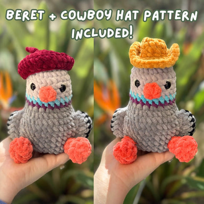 Paul the Pigeon PDF PATTERN