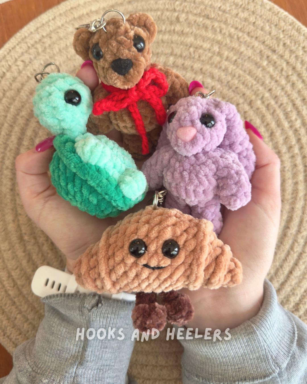 Bag Charm Babies PDF PATTERN