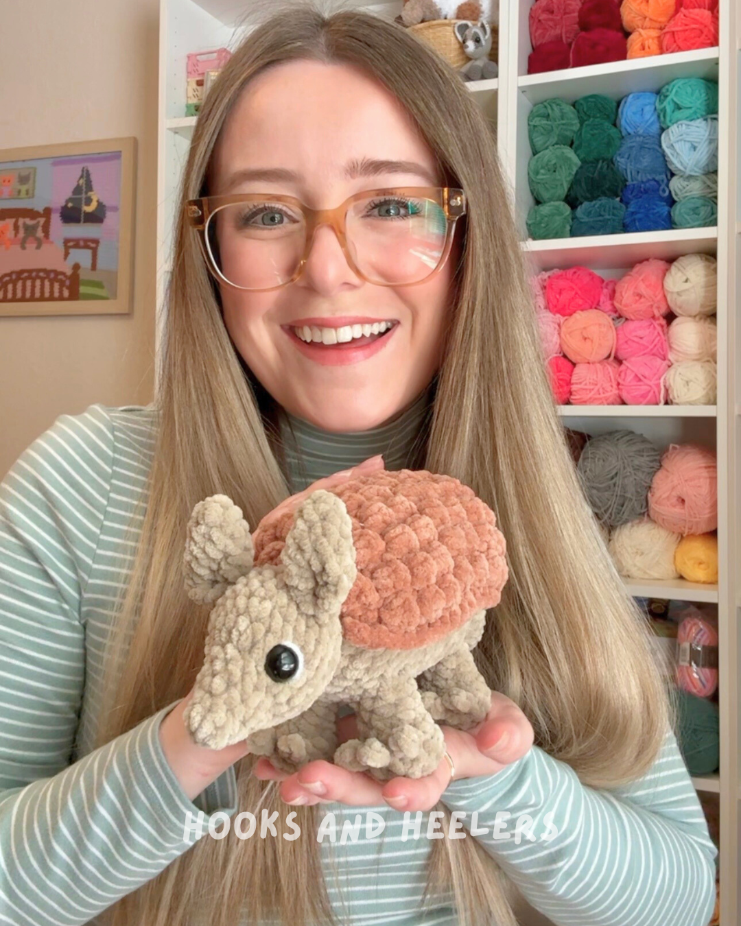 Armadillo Family PDF PATTERN
