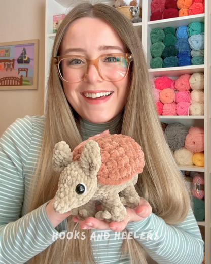 Armadillo Family PDF PATTERN