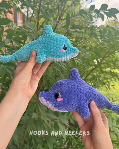 No-Sew Dolphin PDF PATTERN