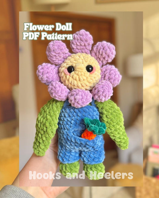 Flower Doll PDF PATTERN