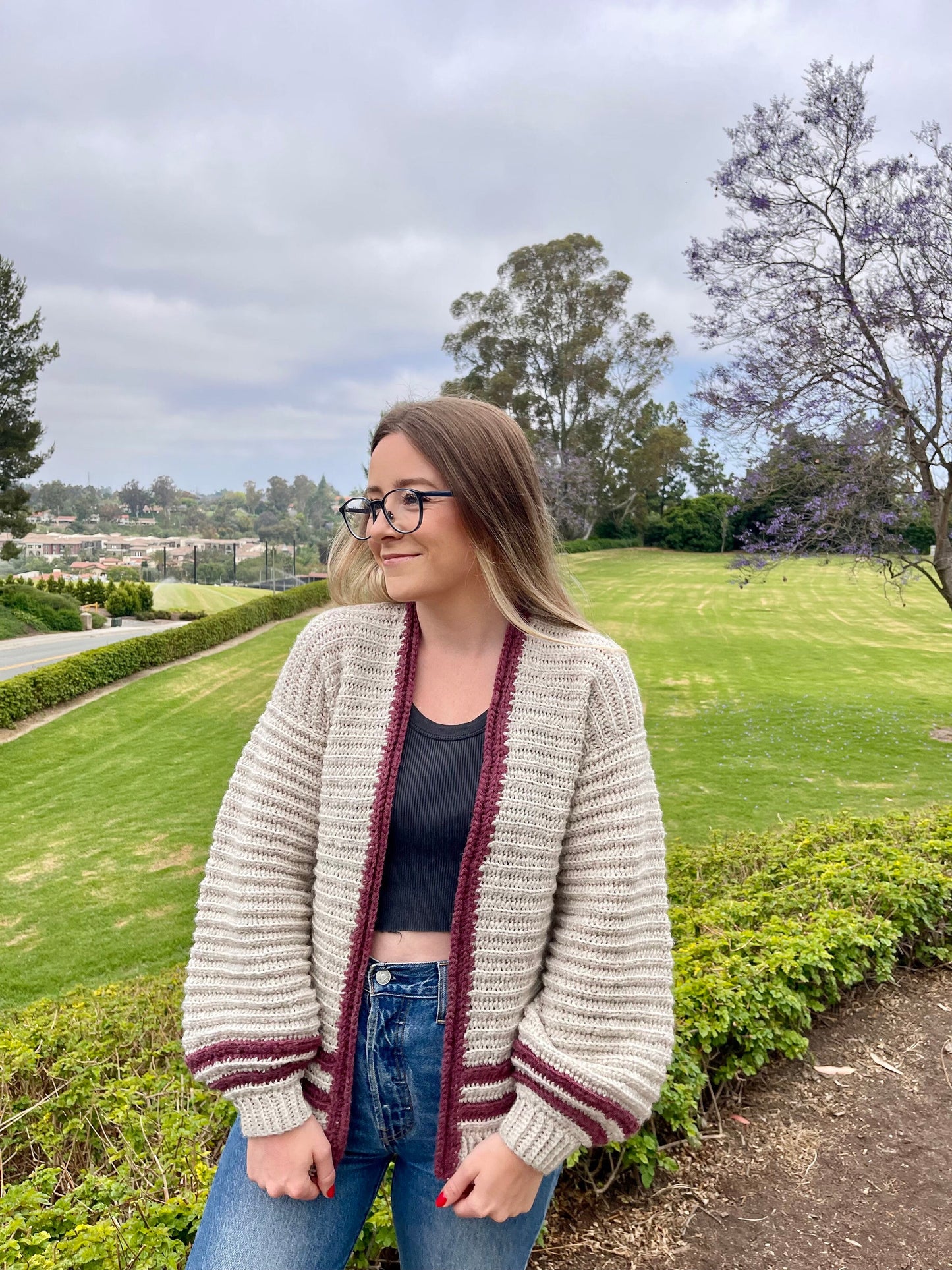 The Wisteria Cardigan PDF DIGITAL DOWNLOAD