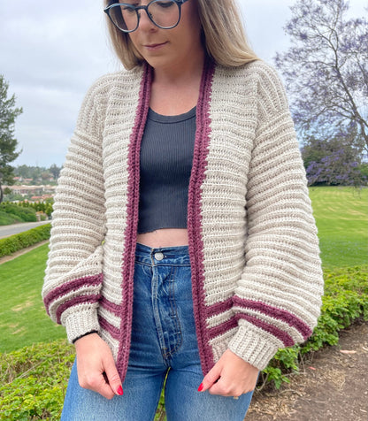 The Wisteria Cardigan PDF DIGITAL DOWNLOAD