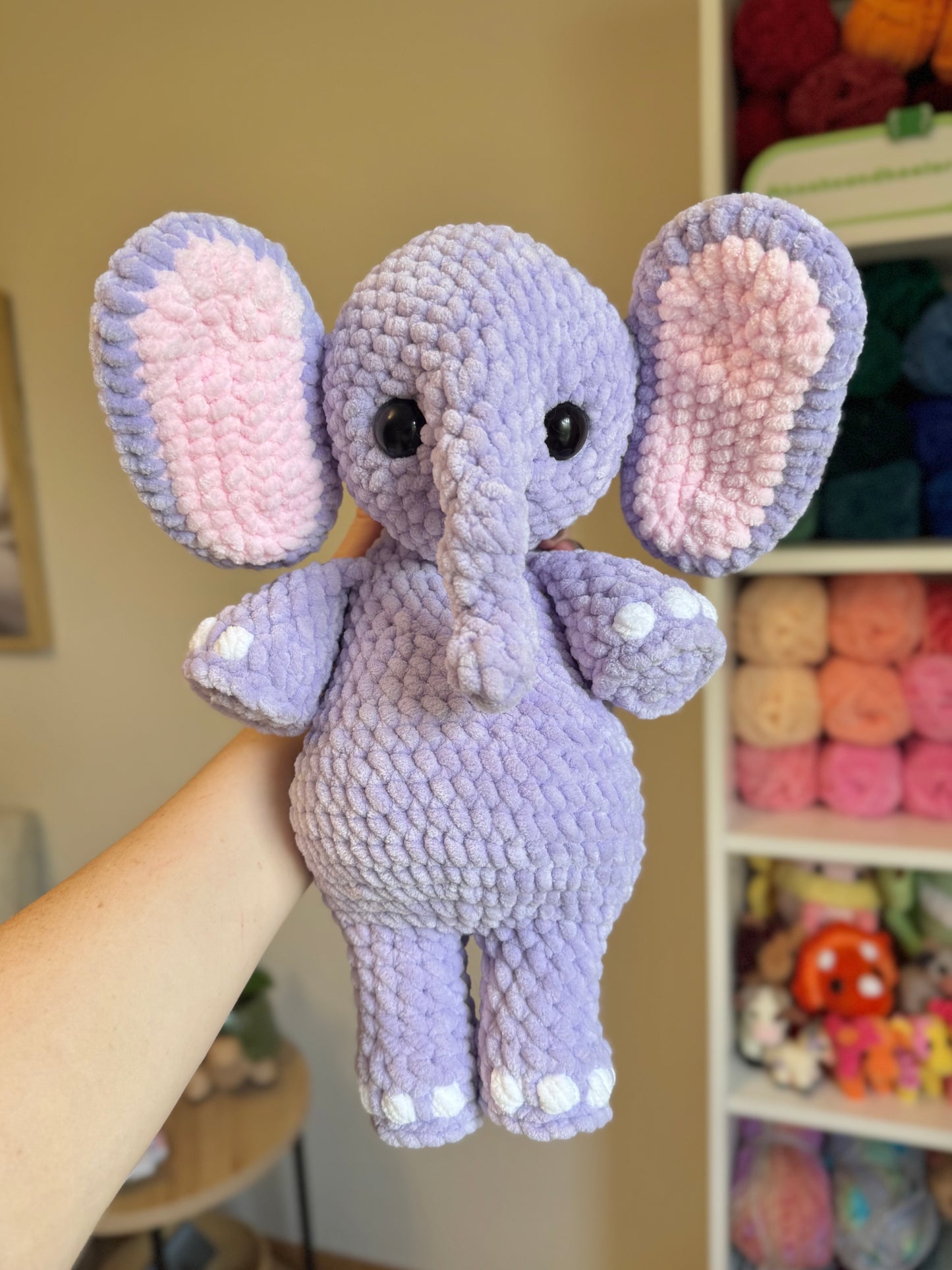 2-in-1 Mammoth and Elephant PDF PATTERN