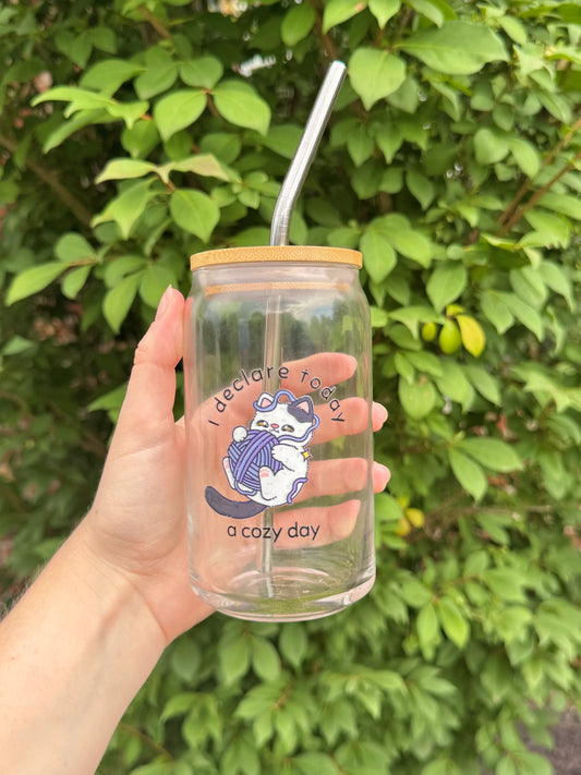 Cozy Cat Glass
