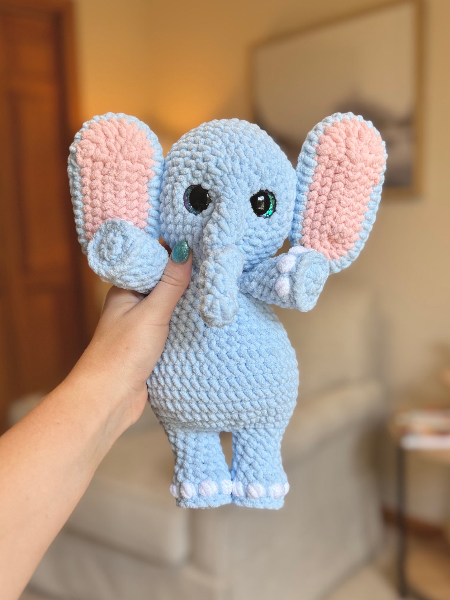 2-in-1 Mammoth and Elephant PDF PATTERN