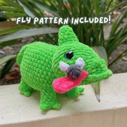 Carl the Chameleon PDF PATTERN