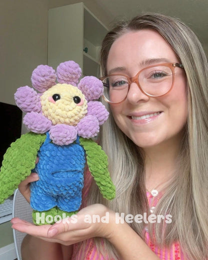 Flower Doll PDF PATTERN