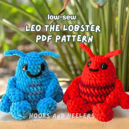 Leo the Lobster PDF PATTERN