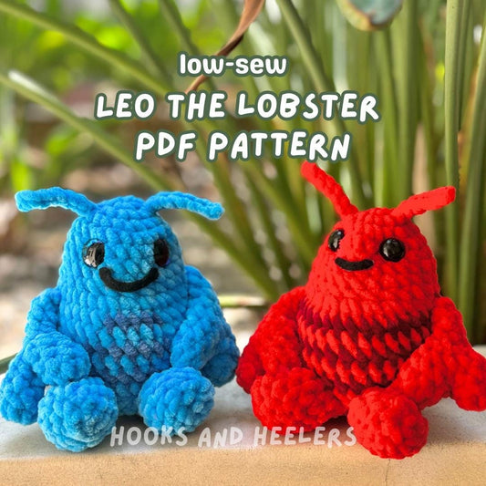 Leo the Lobster PDF PATTERN