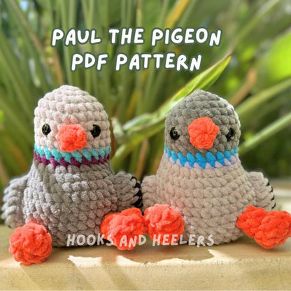 Paul the Pigeon PDF PATTERN