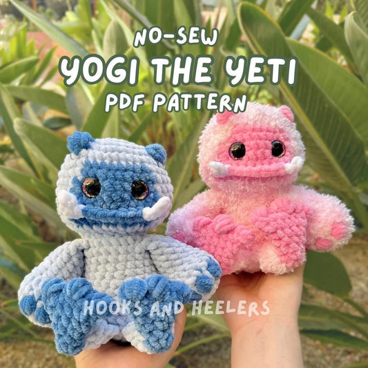 Yogi the Yeti PDF PATTERN