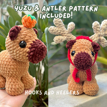 Chris the Capybara PDF Pattern